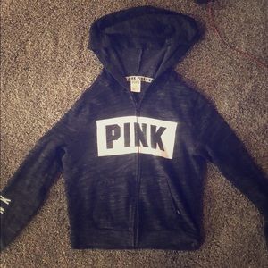 PINK Zip Up Hoodie